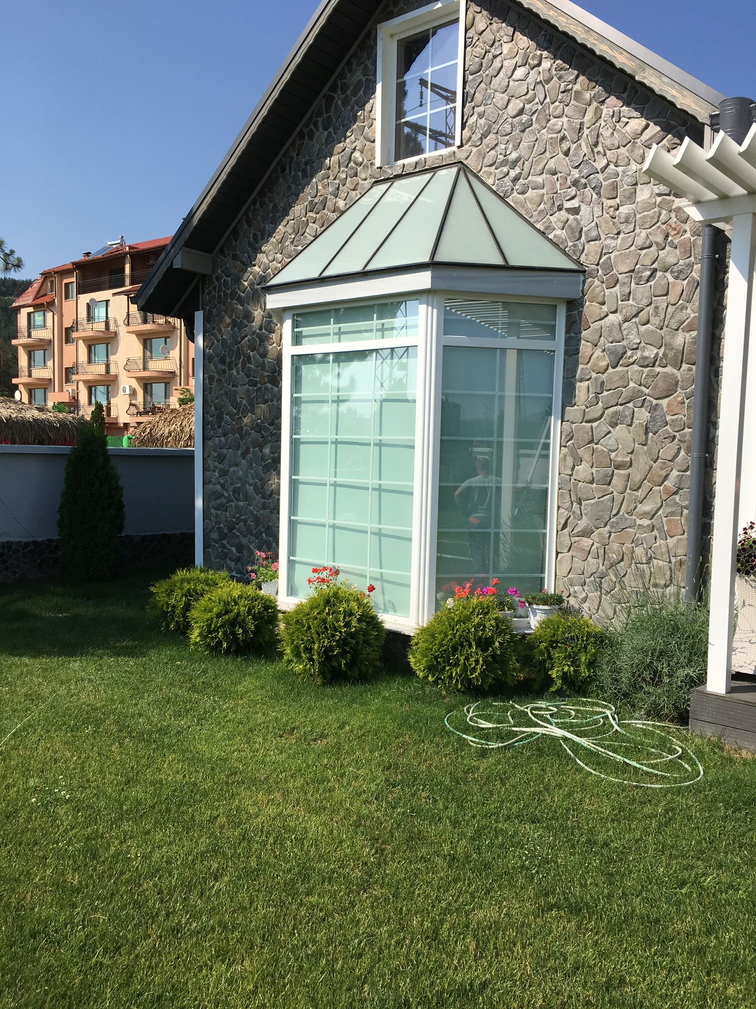 Custom shaped windows for unique architectural design